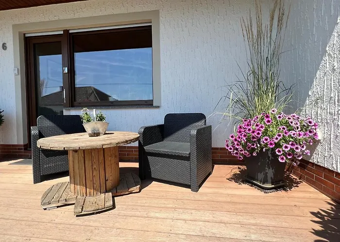 Terrasse Parkplatz Wallbox Nuerburgring Апартаменты